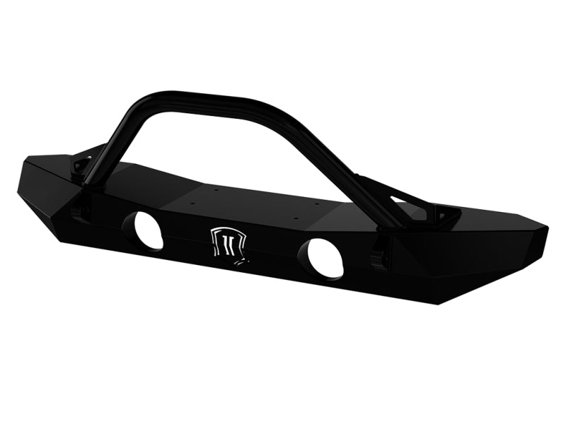 ICON 07-18 Jeep Wrangler JK Pro Series Mid Width Front Bumper w/Bar/Tabs 25235 25235 Photo - Primary