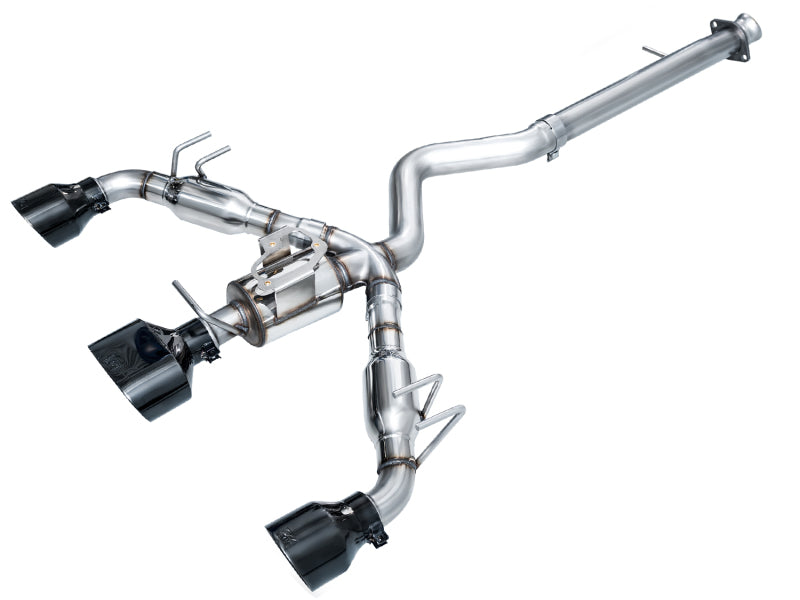 AWE Tuning 2023+ Toyota GR Corolla Track Edition Exhaust - Diamond Black Tips 3020-53472 3020-53472 Photo - Primary