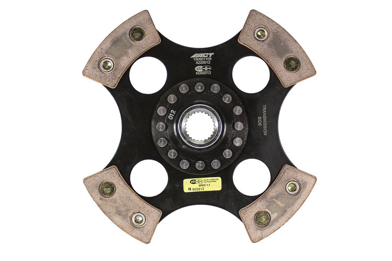 ACT 4-Puck Solid Hub Race Disc Acura Integra ALL 90-91 4220012 Photo - Primary