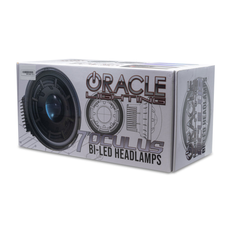 ORACLE Lighting Oracle Oculus 7in Bi-LED Projector Headlights for Jeep Wrangler JK - 6000K 5876-001 5876-001 Photo - in package