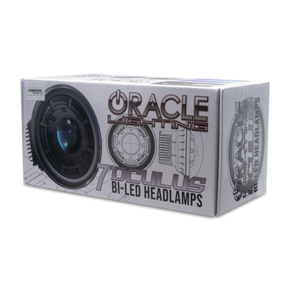 ORACLE Lighting Oracle Oculus 7in Bi-LED Projector Headlights for Jeep Wrangler JK - 6000K 5876-001 5876-001 Photo - in package
