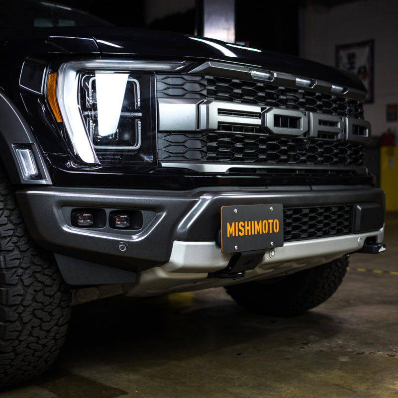 Mishimoto 2015+ Ford F-150 Tow Hook License Plate Relocation Bracket MMLP-F150-15 MMLP-F150-15 User 9