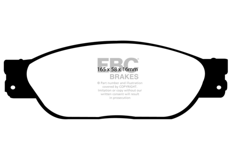 EBC Disc Brake Pad Set DP31220/2C Photo - Primary