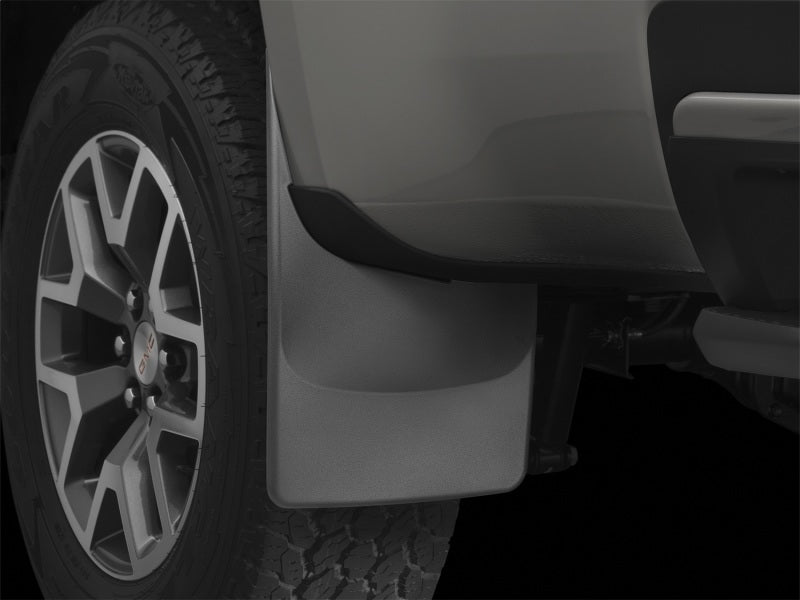 WeatherTech 2015 Chevrolet Colorado w/o Flare No Drill Rear Mudflaps 120049 Photo - Mounted