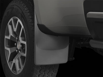 WeatherTech 2015 Chevrolet Colorado w/o Flare No Drill Rear Mudflaps 120049 Photo - Mounted