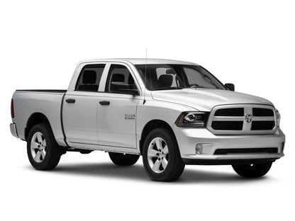 Raxiom 09-18 Dodge RAM 1500 LED Halo Headlights w/Switchback Turn Signals- Blk Housing (Clear Lens) R111518 R111518 Photo - Close Up
