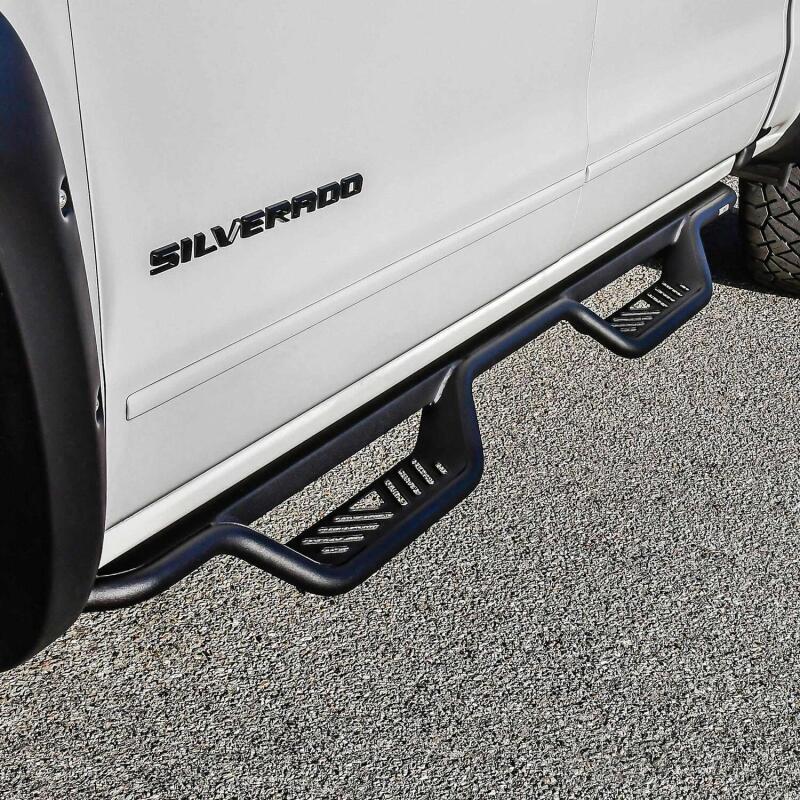 Westin 14-18 Chevrolet Silverado / GMC Sierra Crew Cab Outlaw Nerf Step Bars (Excl. Diesel) 20-13725 20-13725 Photo - Mounted