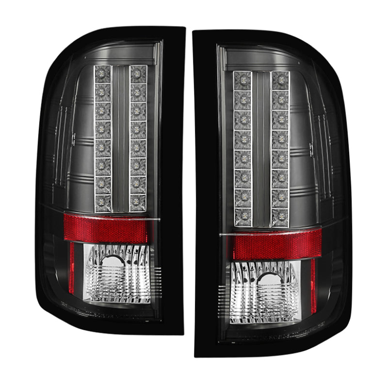 Spyder Chevy Silverado 07-13 LED Tail Lights Blk ALT-YD-CS07-LED-BK 5001771 5001771 Photo - Primary