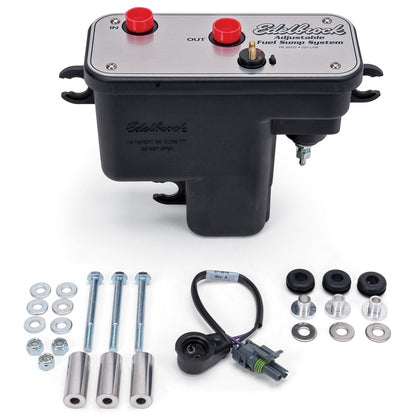Edelbrock Fuel System Universal Fuel Sump Module Adjustable Fuel Sump 36032 Photo - Primary