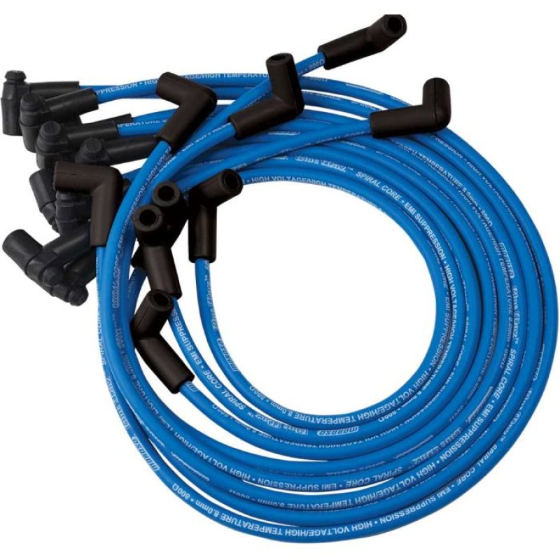 Moroso Blue Max Spiral Core Custom Fit Wire Set, Blue Wire, Unsleeved 72521 User 1