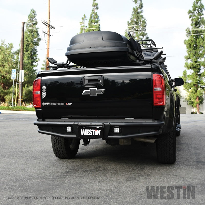 Westin Outlaw Rear Bumper 58-81055 Photo - Mounted