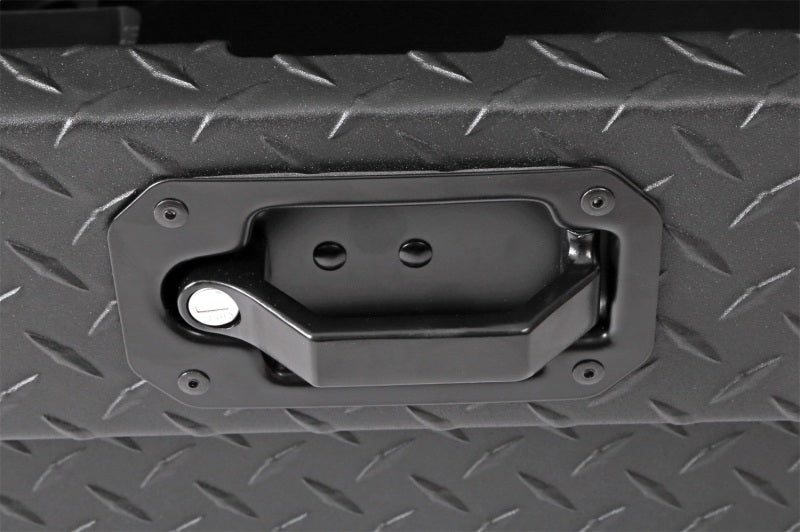 Dee Zee Deezee Universal Tool Box - Red Crossover - Single Lid Black BT Pull Handle (Low/Txt Blk) DZ10170LTB DZ10170LTB Photo - Unmounted