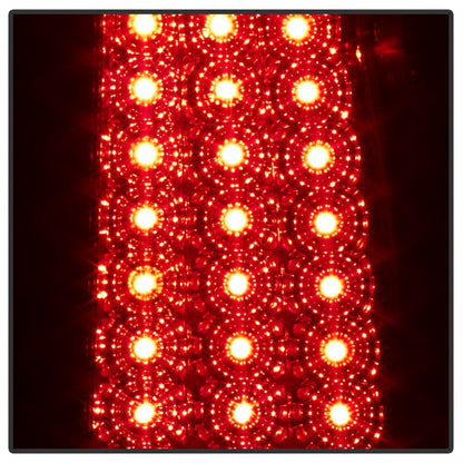 SPYDER Xtune Chevy Silverado 1500/2500/3500 99-02 LED Tail Lights Red Smoke ALT-ON-CS99-LED-RS 5011763 5011763 Photo - Unmounted