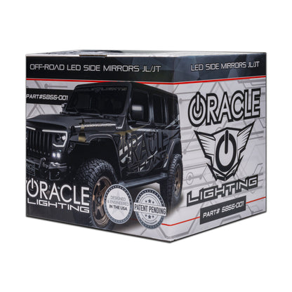 ORACLE Lighting LED Off-Road Side Mirrors for Jeep Wrangler JL / Gladiator JT 5855-001 5855-001 Photo - lifestyle view