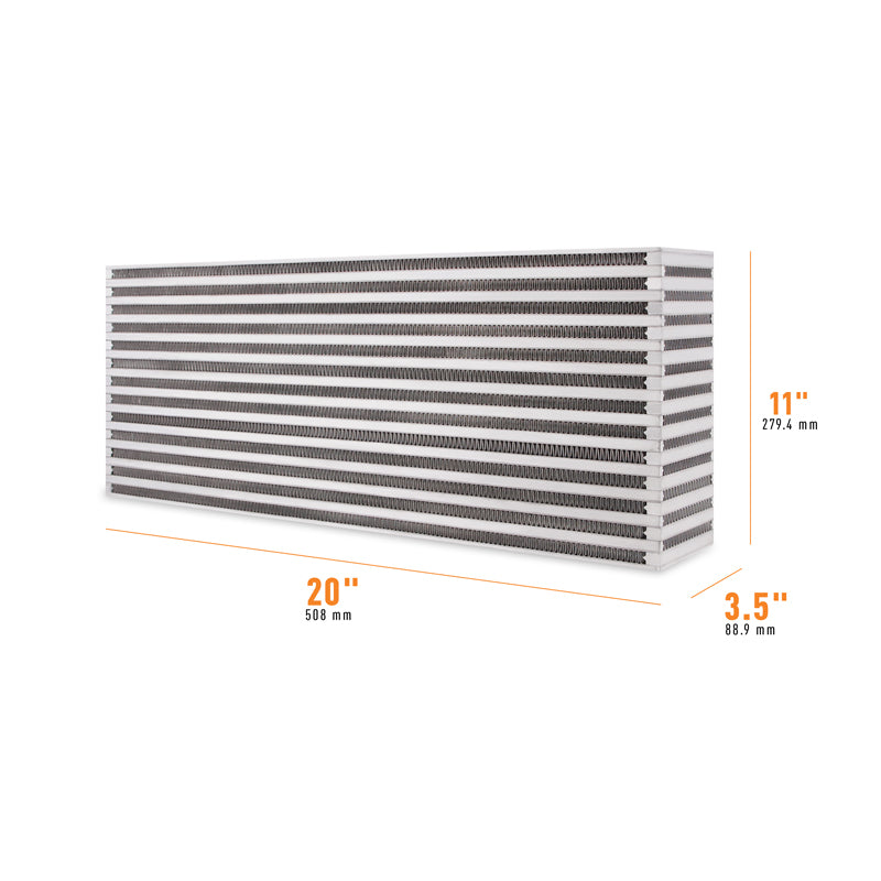 Mishimoto Universal Air-to-Air Intercooler Core - 20in / 11in / 3.5in MMUIC-13 MMUIC-13 Photo - Primary