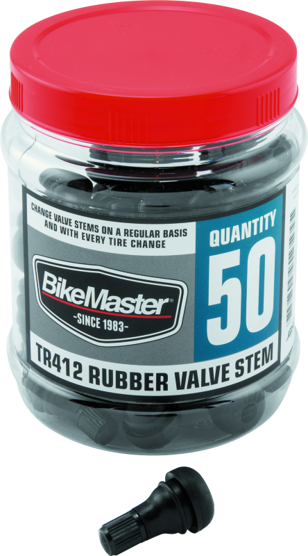 BikeMaster Valve Stem TR412 Rubber Tub/51 151411 151411 Photo - Primary