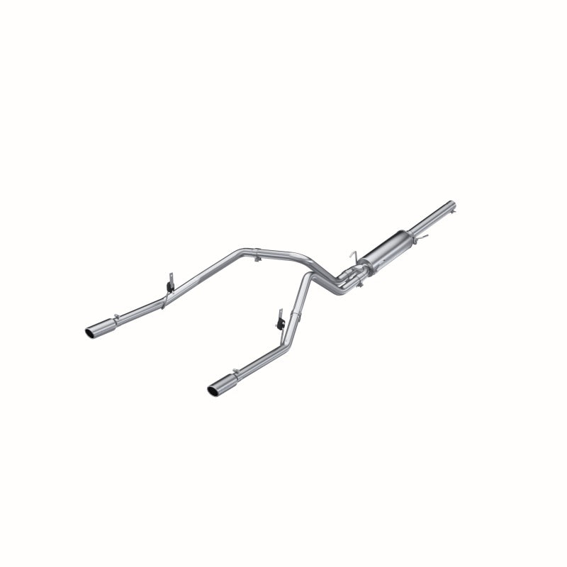 MBRP 2004-2005 Dodge Ram Hemi 1500 5.7L SC/CC-SB Cat Back Dual Split Rear S5112AL Photo - Primary