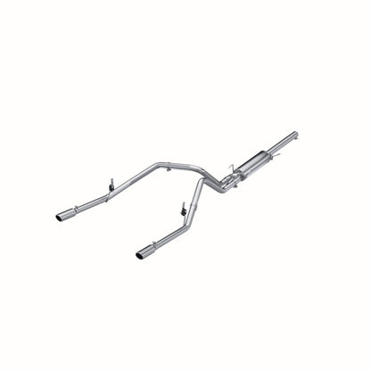 MBRP 2004-2005 Dodge Ram Hemi 1500 5.7L SC/CC-SB Cat Back Dual Split Rear S5112AL Photo - Primary