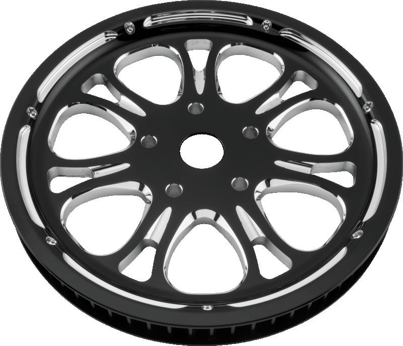 Performance Machine Belt Pulley 66T x 1in Heathen - Contrast Cut Platinum 0093-6266HEAL-BMP 0093-6266HEAL-BMP Photo - Primary
