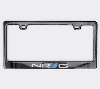NRG Carbon License Plate Frame/ Fiber Poly Dip Finish Wet w/ NRG Logo CARB-P200NRG CARB-P200NRG Photo - Primary