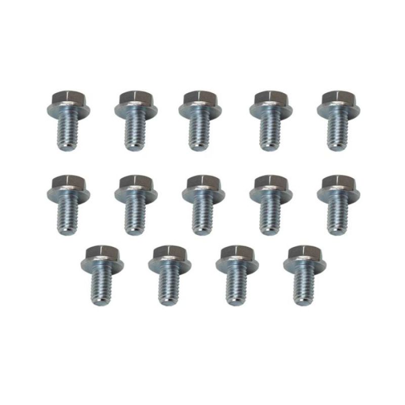 Moroso GM Powerglide Stamped Steel Transmission Pan Bolts - Set of 14 38780