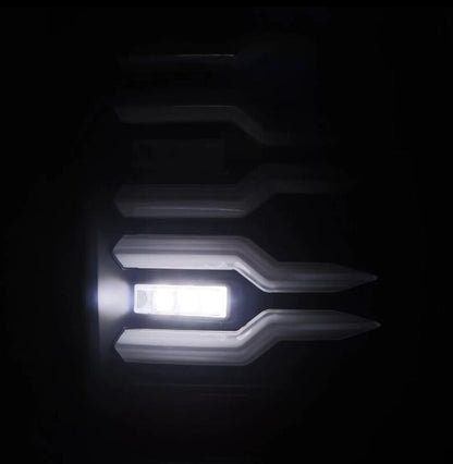 AlphaRex 07-14 Chevrolet Silverado 1500/2500HD/3500HD Luxx-Series LED Tail Lights Blk w/Smoked Lens 620080 620080 User 6