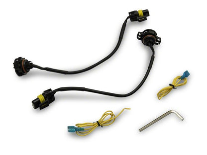 Raxiom 07-23 Jeep Wrangler JK & JL Axial Series Halo LED Fog Lights- Amber J130812 J130812 Photo - Close Up