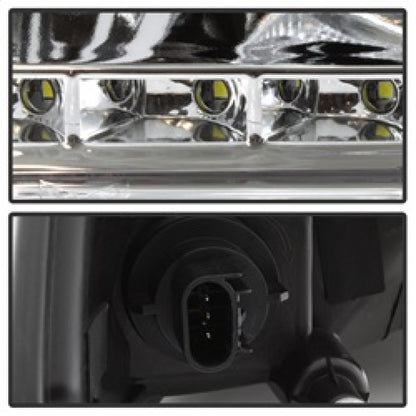 SPYDER xTune Dodge Ram 2009-2014 Halo LED Projector Headlights - Chrome PRO-JH-DR09-CFB-C 9036743 9036743 Photo - Unmounted