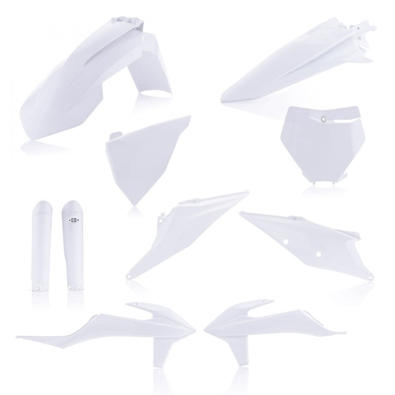 Acerbis 19-22 KTM 125-450 SX/ SX-F/ XC-F/ XC/ XC-tpi Full Plastic Kit - 20 White 2726496811 2726496811 Photo - Primary