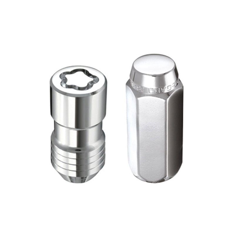 McGard 8 Lug Hex Install Kit w/Locks (Cone Seat Nut) M14X1.5 / 13/16 Hex / 1.945in. L - Chrome 84820 84820 Photo - Primary