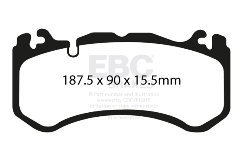 EBC Disc Brake Pad Set DP31939C Photo - Primary