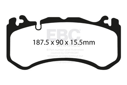 EBC Disc Brake Pad Set DP31939C Photo - Primary
