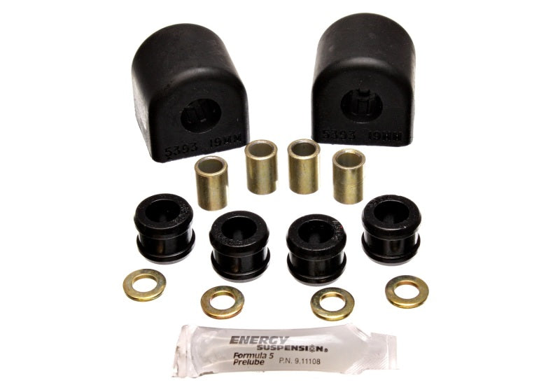 Energy Suspension Sway Bar Bushing Set Black Chevrolet Corvette All 1984-1996 3.5191G Photo - Primary