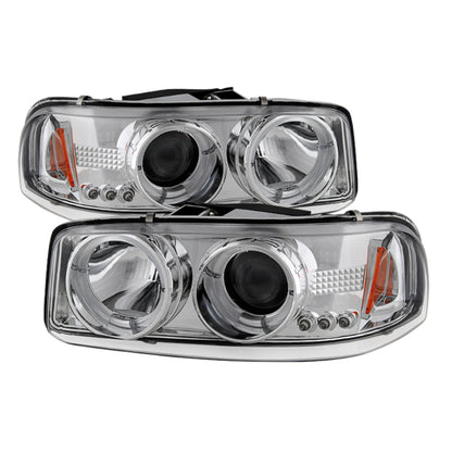 Spyder GMC Sierra 1500/2500/3500 99-06 Projector Headlights LED Halo LED Chrome PRO-YD-CDE00-HL-C 5009364 5009364 Photo - Primary
