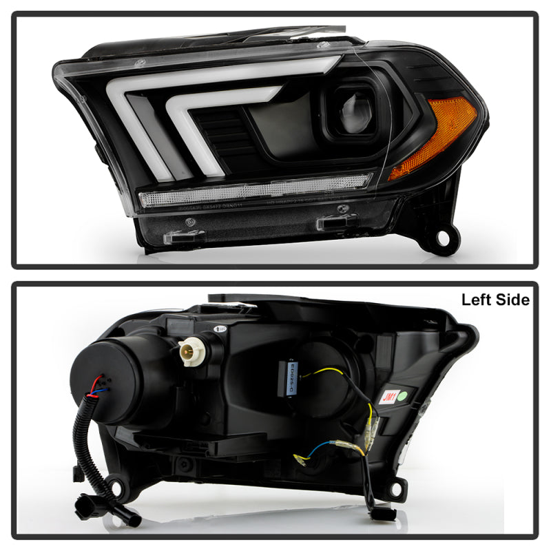 SPYDER 11-13 Dodge Durango (HID Model Only) Projector Headlights - Black PRO-YD-DDU11HIDSI-BK 5088680 5088680 User 1