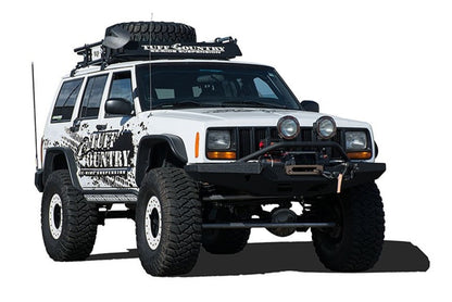 Tuff Country 87-01 Jeep Cherokee 4x4 3.5in Lift Kit with Rear Leaf Springs (No Shocks) 43802K 43802K Photo - Mounted