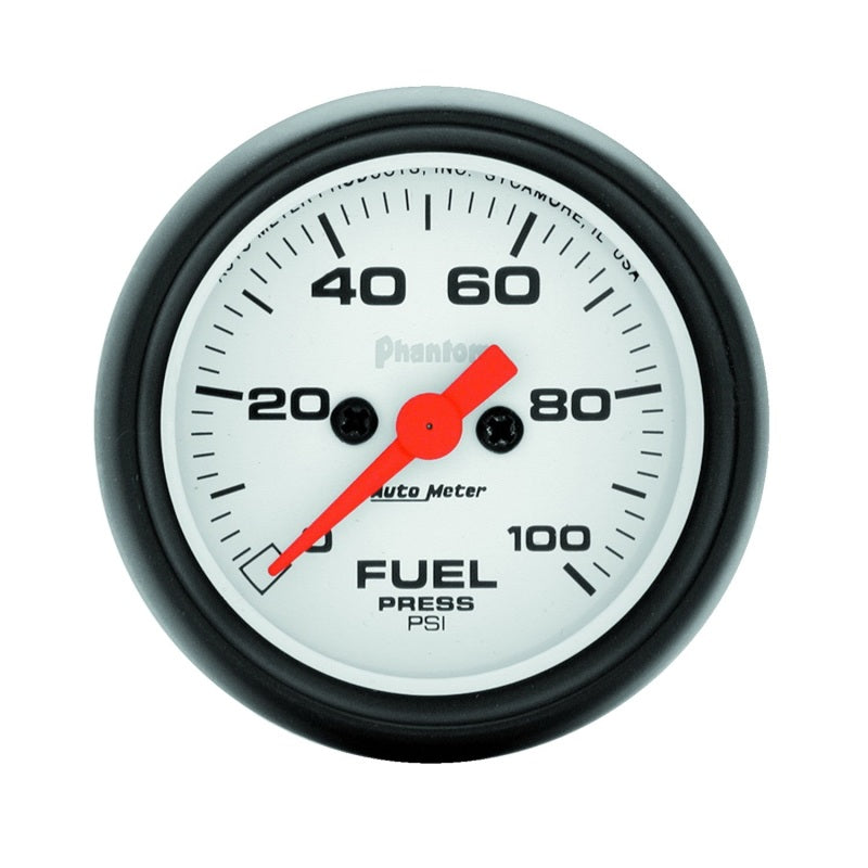 Autometer Gauge,Fuel Pressure, 2 1/16", 100PSI, Digital Stepper Motor, Phantom 5763 Photo - Primary
