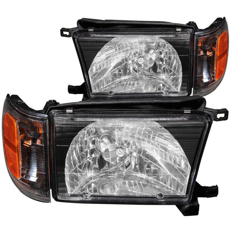 Anzo 1999-2002 Toyota 4Runner Crystal Headlights Black 111077 Photo - Primary