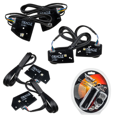 ORACLE Lighting Oracle 19-21 RAM 1500 Projector LED Headlight DRL Upgrade Kit - ColorSHIFT RGBW+A w/ RF Controller 1448-330 1448-330 Photo - Primary