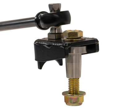 Carli 08-16 Ford F250/350 SD Stainless Steel High Mount Steering Stabilizer 2.5in & 4.5in Lift CS-FHMSS-08 CS-FHMSS-08 Photo - Close Up