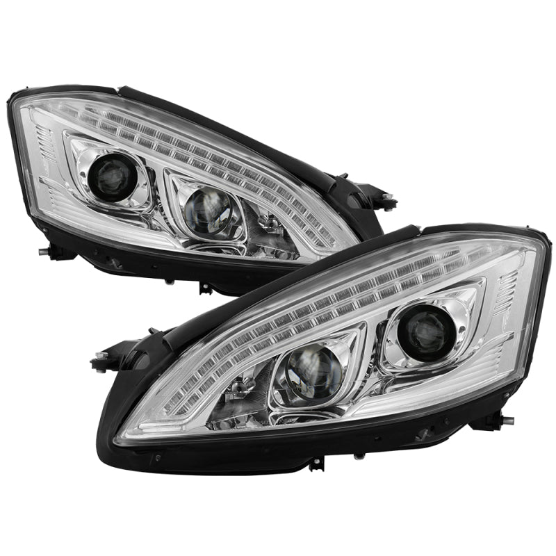 Spyder Mercedes W221 S Class 07-09 Headlights - HID Model Only - Chrome PRO-YD-MBW22107-HID-DRL-C 5083906 5083906 Photo - Primary