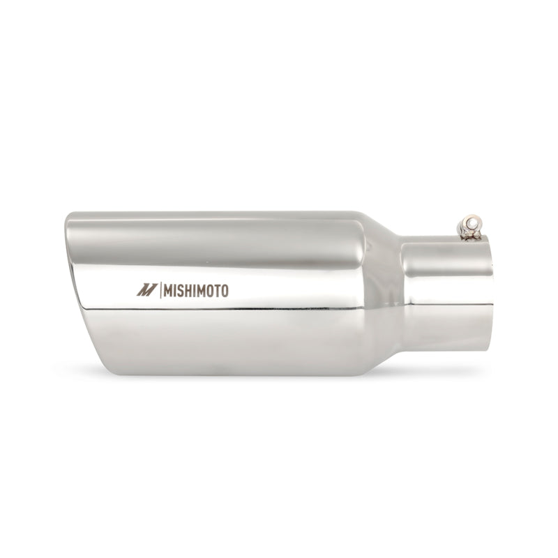 Mishimoto Universal Steel Muffler Tip 4in Inlet 6in Outlet Polished MMEXH-TIP-DSL46