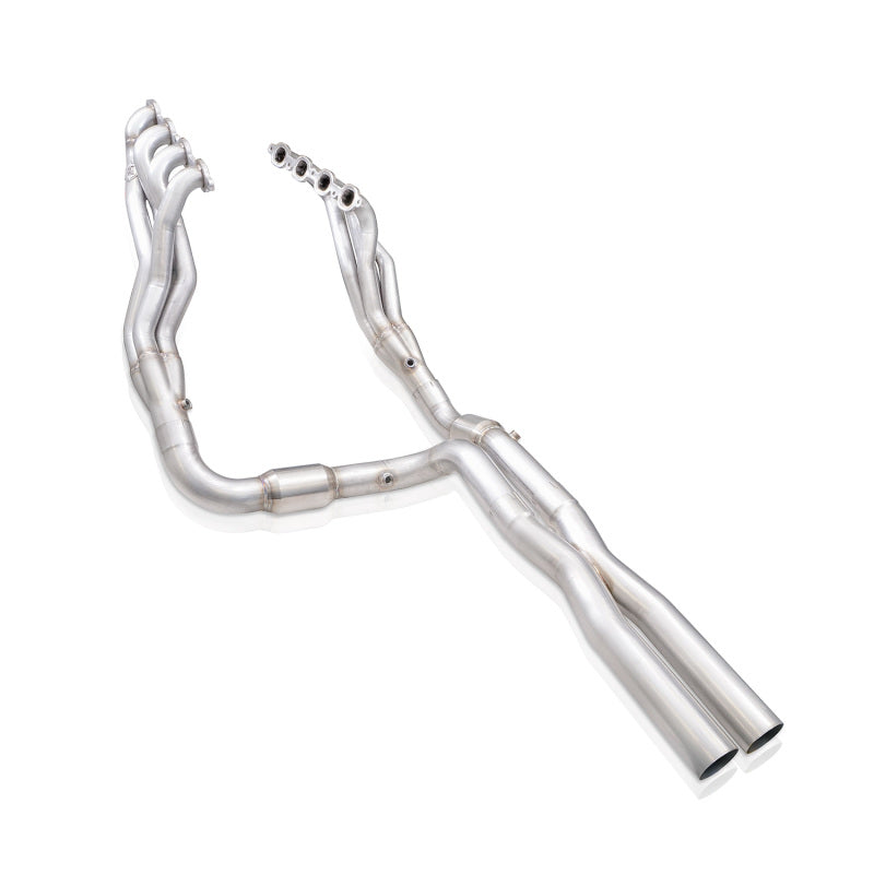 Stainless Works 15-19 Chevrolet Tahoe 6.2L Headers 1-7/8in Primaries High-Flow Cats 3in Leads X-Pipe CTTH15HCAT CTTH15HCAT Photo - Primary