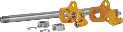 Performance Machine Axle Adjuster Kit - Gold Ano 0117-0028M-G 0117-0028M-G User 1