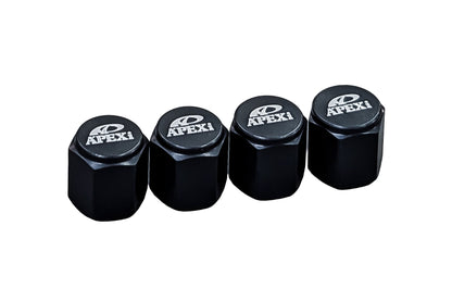 APEXi A'PEXi - Aluminum Valve Cap Set - Black or Red ** IN STOCK **