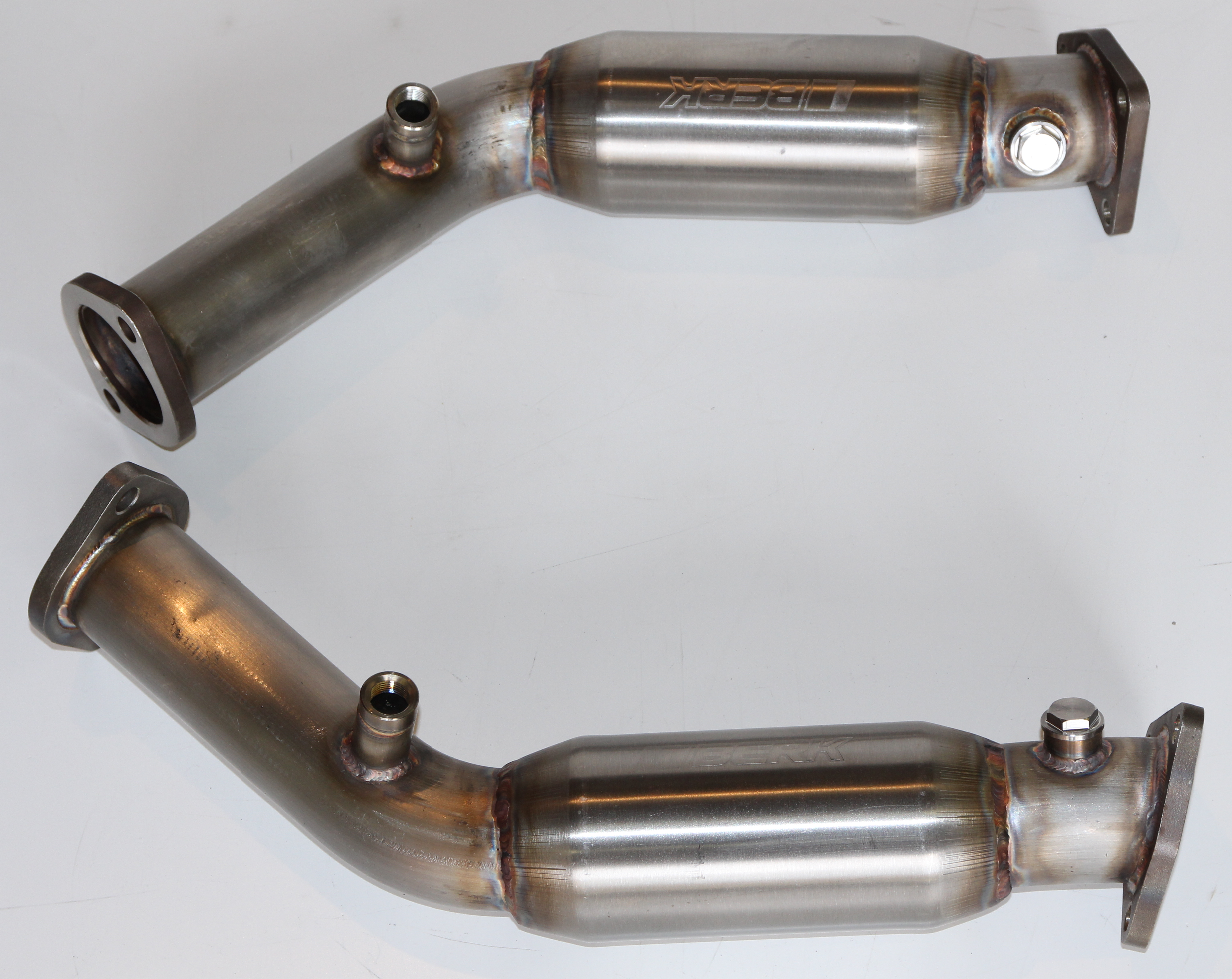 Berk Technology Nissan 350Z 03-06, Infiniti G35 Coupe 03-07, G35 Sedan 03-06. Resonated Test pipes w/ CEL Fix.