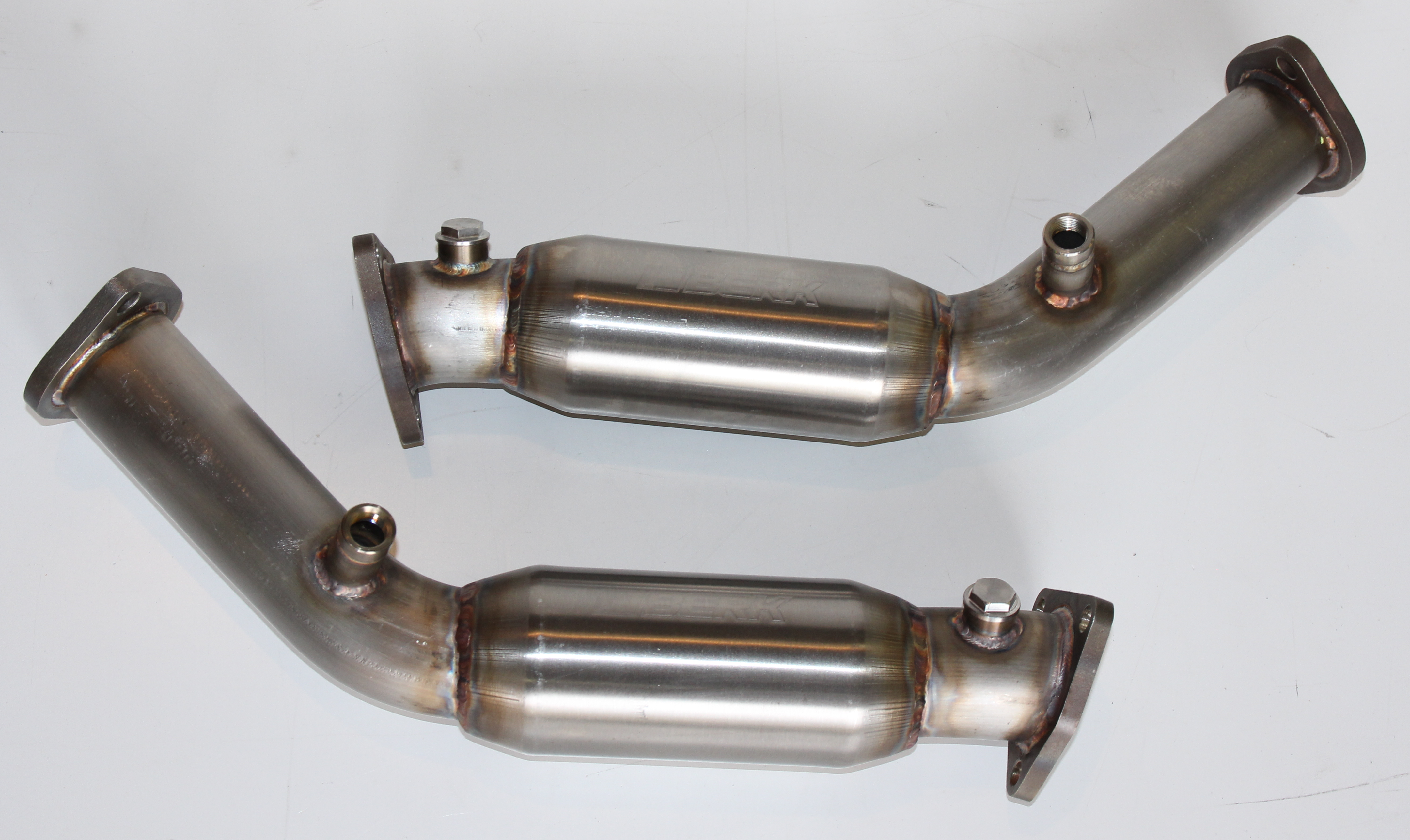 Berk Technology Nissan 350Z 03-06, Infiniti G35 Coupe 03-07, G35 Sedan 03-06. Resonated Test pipes w/ CEL Fix.