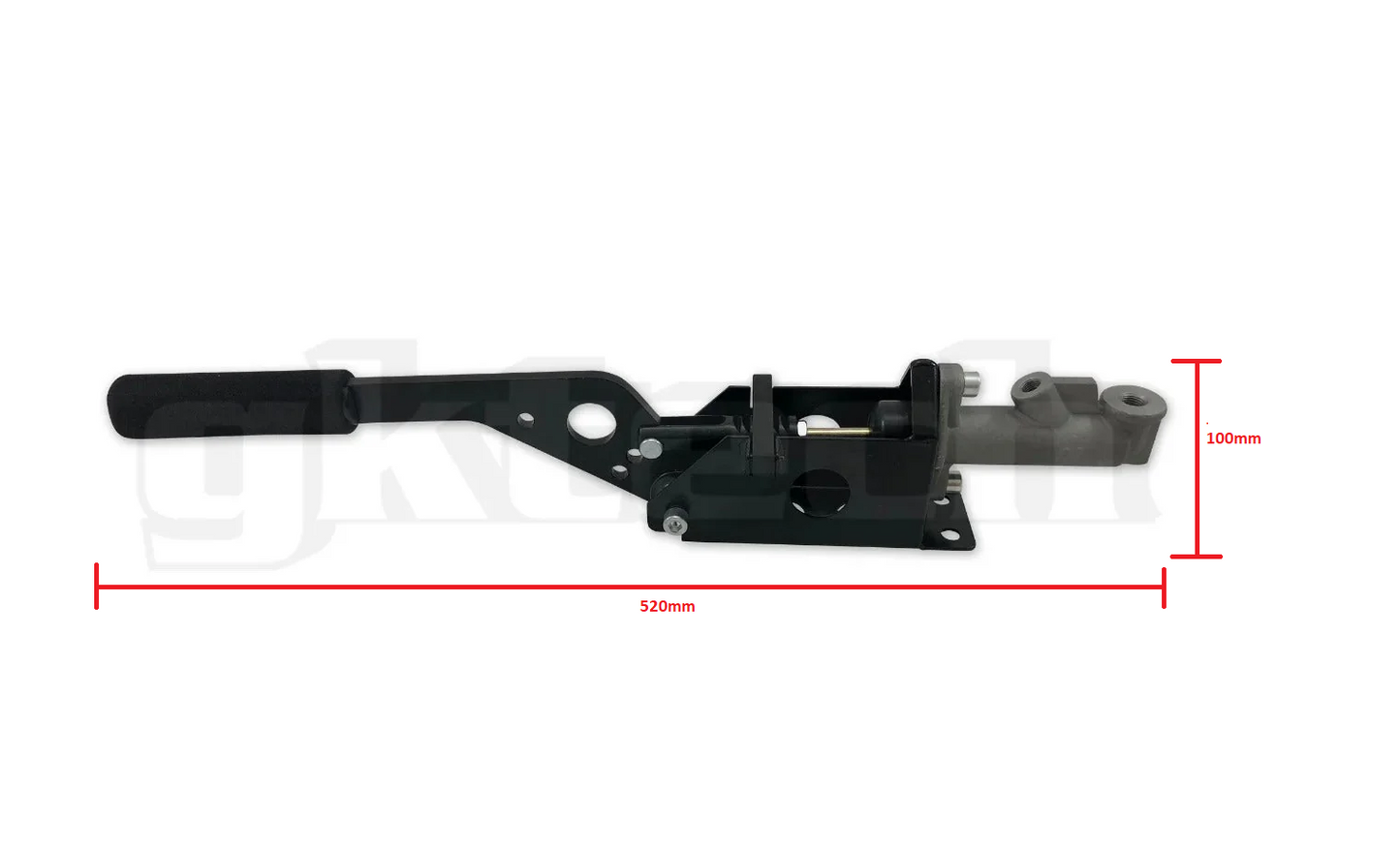 GKTech Budget Hydraulic E-brake Assembly And In-line Braided Line Kit