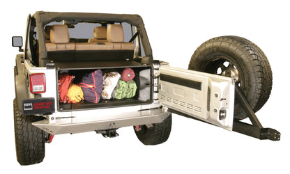 Tuffy Products Tuffy Jk Unlimited Tailgate Enclosure- Black For 2011+ 299-01 299-01 Photo - Mounted