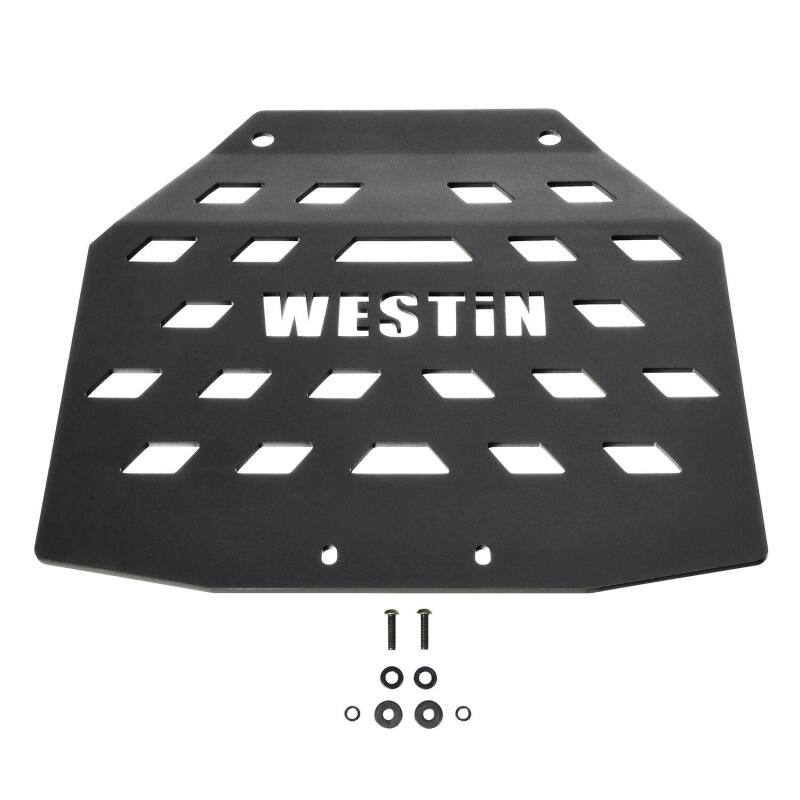 Westin/Snyper 18-21 Jeep Wrangler JL Transfer Case Skid Plate - Textured Black 42-21085 42-21085 Photo - Unmounted